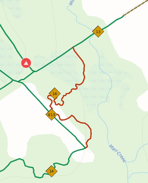 Trail 14 Closure